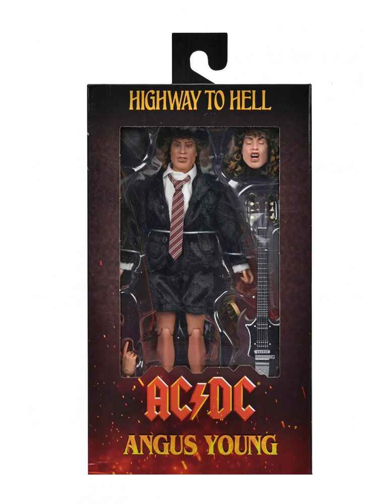 AC/DC Highway To Hell Angus Young 8 Inch Clothed Action Figure - figurineforall.ca