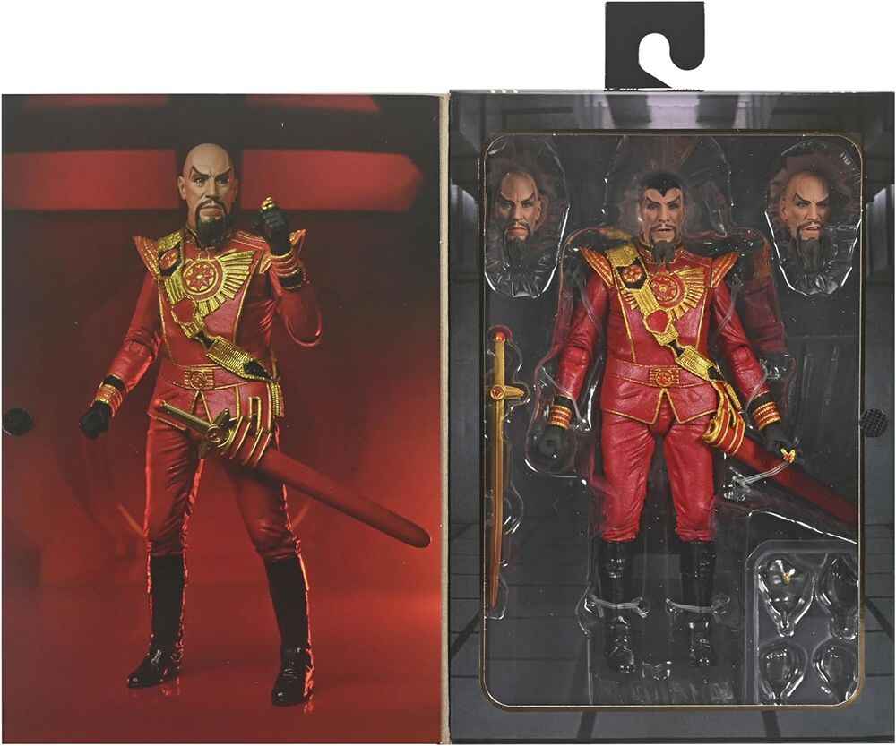 Flash Gordon 7 Inch Action Figure - Ming the Merciless (Military Suit)