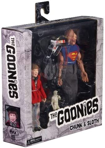 The Goonies Chunk and Sloth 8 Inch Clothed Action Figure 2-Pack - figurineforall.com
