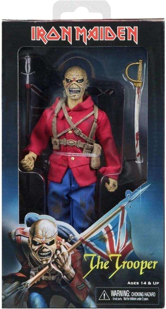 Iron Maiden Eddie The Trooper 8 Inch Clothed Action Figure - figurineforall.ca