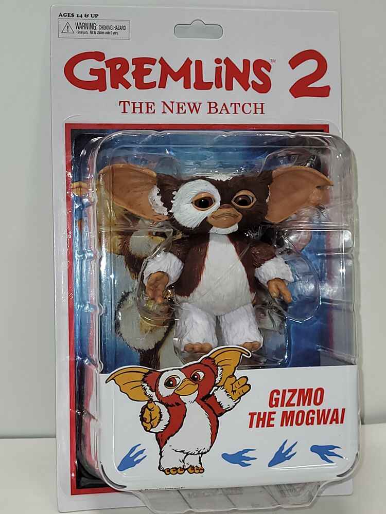 Gremlins Mogwai Reissue Blister Card - Gizmo 4 Inch Action Figure - figurineforall.ca