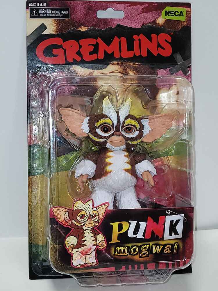 Gremlins Mogwai Reissue Blister Card - Punk Mogwai 4 Inch Action Figure - figurineforall.ca