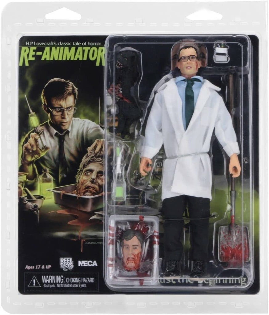 Re-Animator Herbert West 8 Inch Clothed Action Figure - figurineforall.com