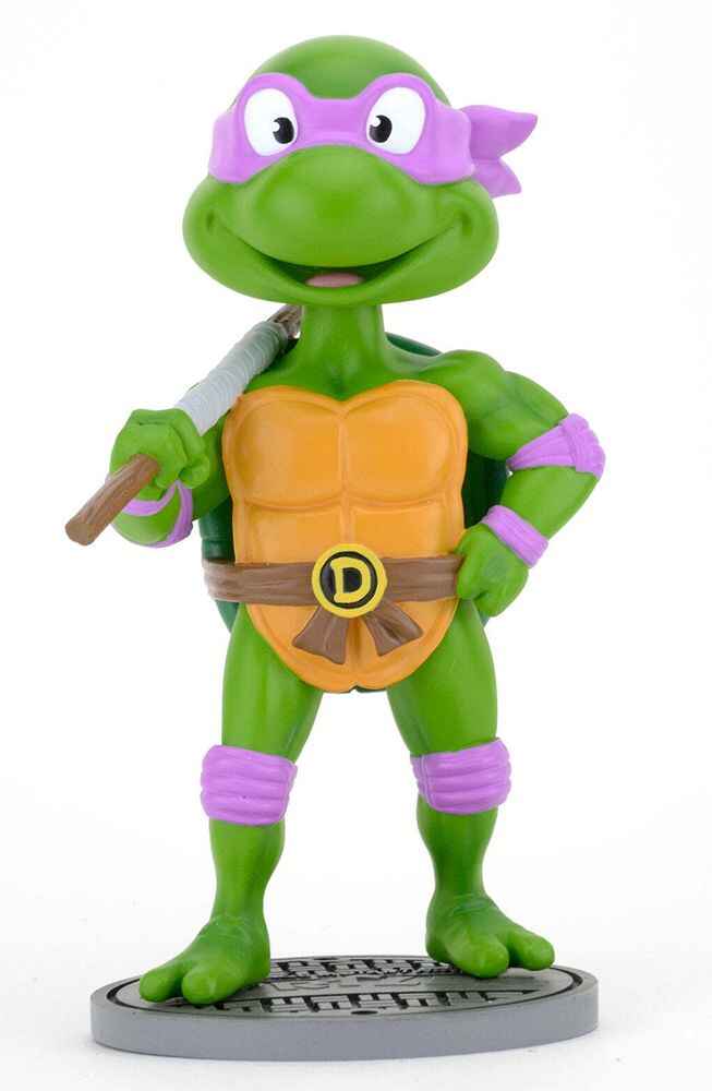 Teenage Mutant Ninja Turtles (Classic) Head Knockers Donatello 6.5 Inch Headknocker