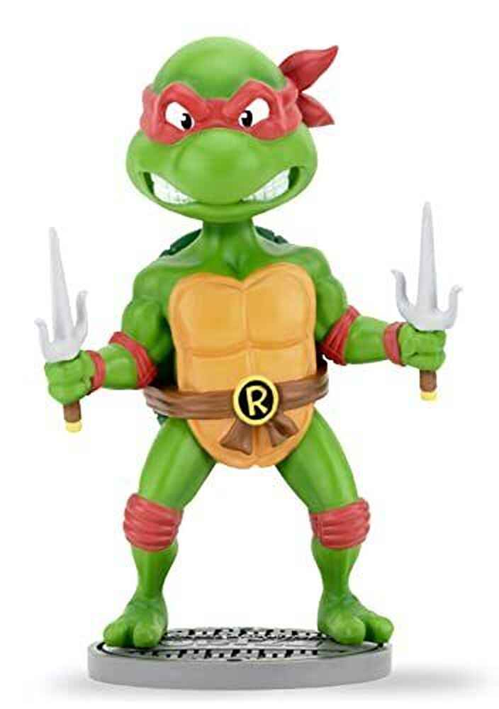 Teenage Mutant Ninja Turtles (Classic) Head Knockers  Raphael 6.5 Inch Headknocker