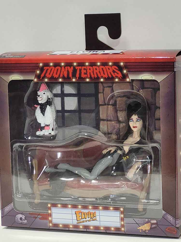 Toony Terrors Boxed Set - Elvira On Couch 6 inch Action Figure