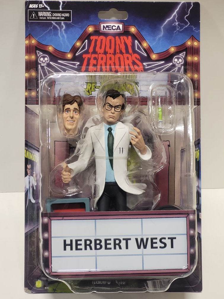 Toony Terrors Series 6 Herbert West (Re-Animator) 6 inch Scale Action Figure NECA - figurineforall.com