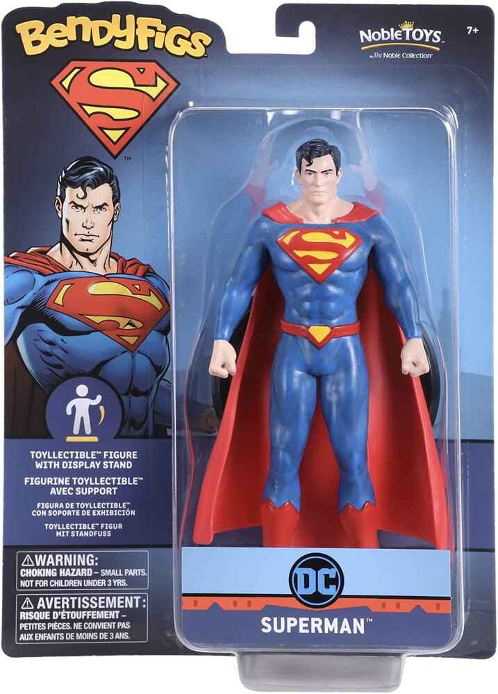 BendyFigs DC Multiverse 7 Inch Figure - Superman - figurineforall.ca