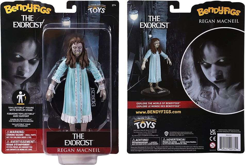 BendyFigs Horror The Exorcist Movie 7 Inch Figure - Regan - figurineforall.ca