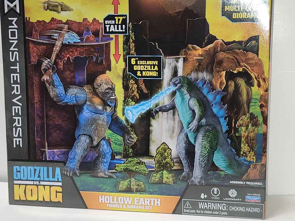 Godzilla X Kong 2 The New Empire Movie Story in A Box 6 Inch Action Figure and Comic Book