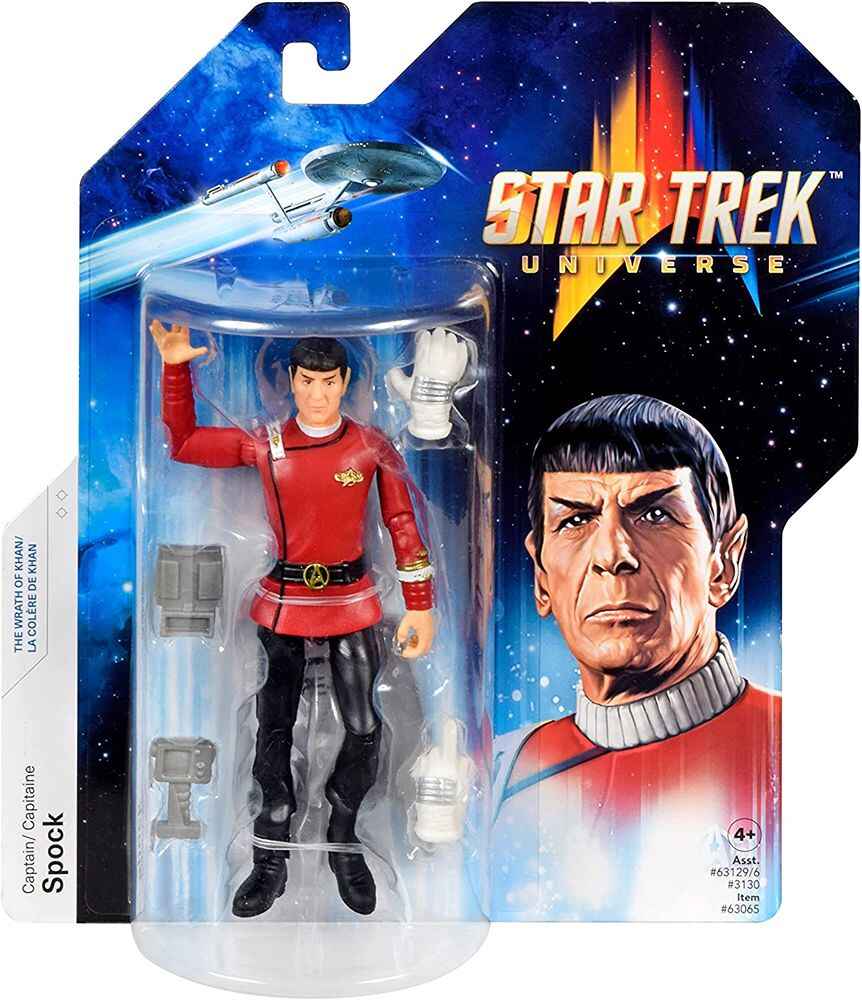 Star Trek Universe The Wrath of Khan Captain Spock 5 Inch Action Figure