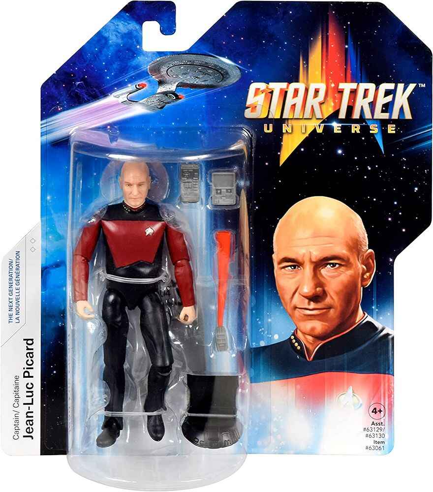 Star Trek Universe The Next Generation Captain Jean-Luc Picard 5 Inch Action Figure