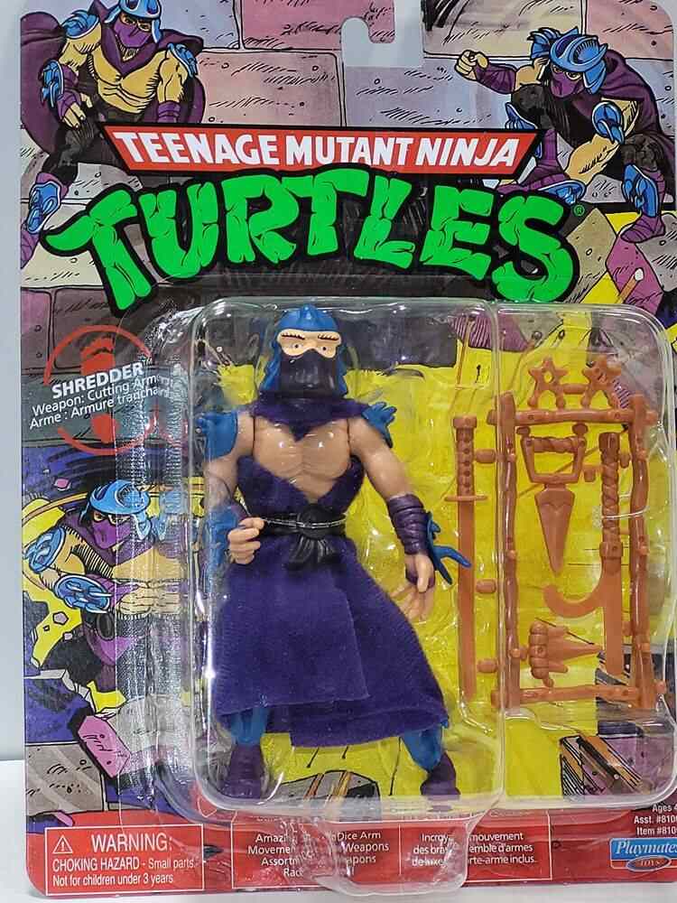 Teenage Mutant Ninja Turtles Classic Basic Retro 4 Inch Action Figure - Shredder