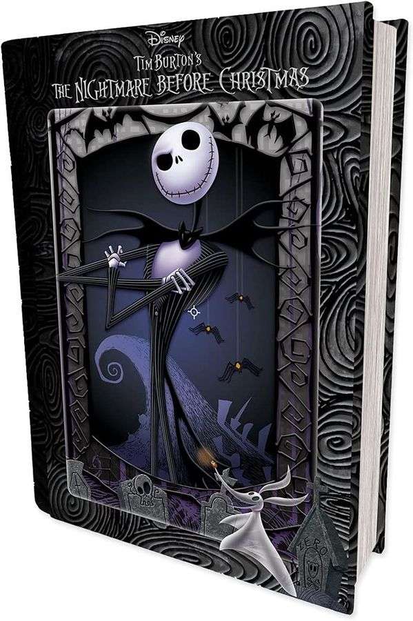 Puzzle 300 Pieces 3D - Nightmare Before Christmas Jack Skellington Lenticular Book Jigsaw Puzzle - figurineforall.ca