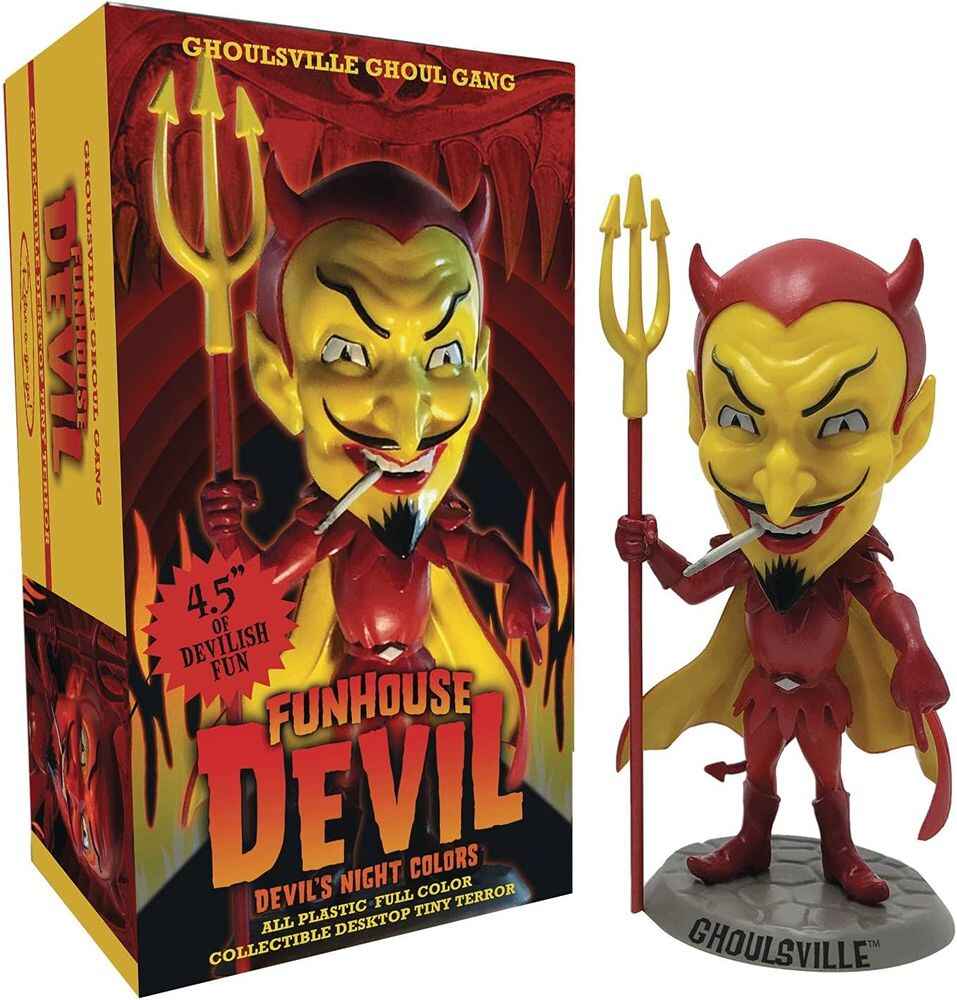 Ghoulsville Tiny Terror Funhouse Devils Night 4.5 Inch Figure