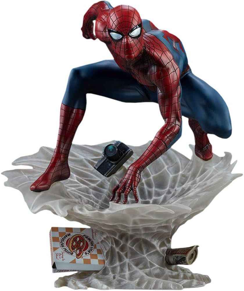 Marvel Collectibles Spider-Man (Mark Brooks Artist Series) 12 Inch Statue Sideshow 200508 - figurineforall.ca