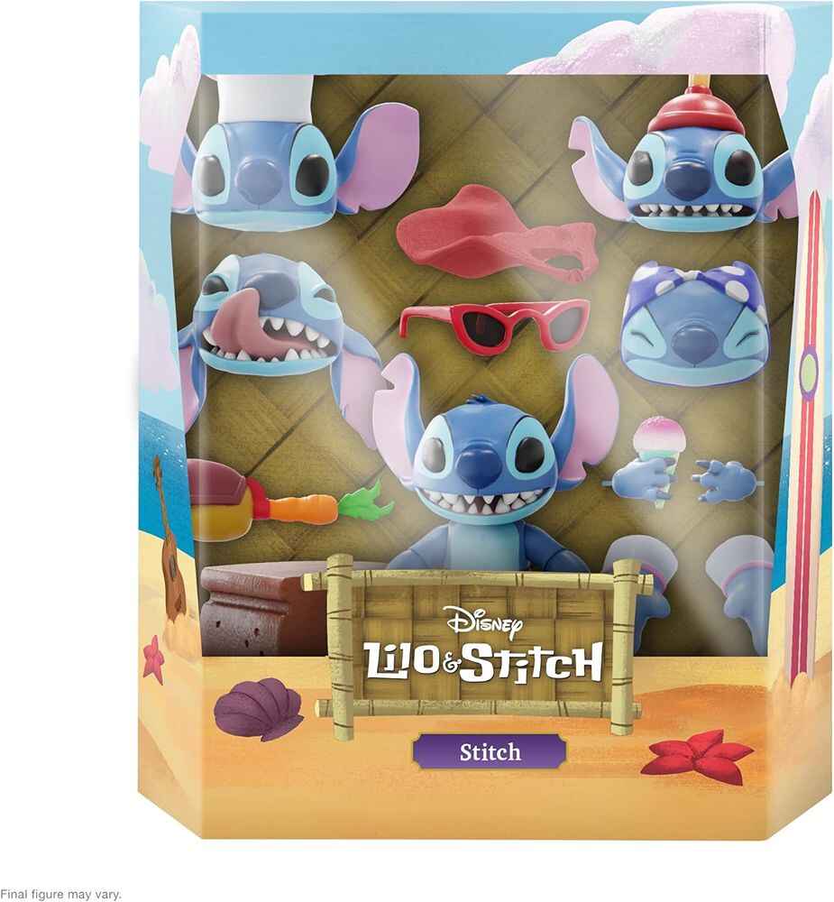 Disney Ultimates Wave 3 Lilo & Stitch Stitch 7 Inch Scale Action Figure