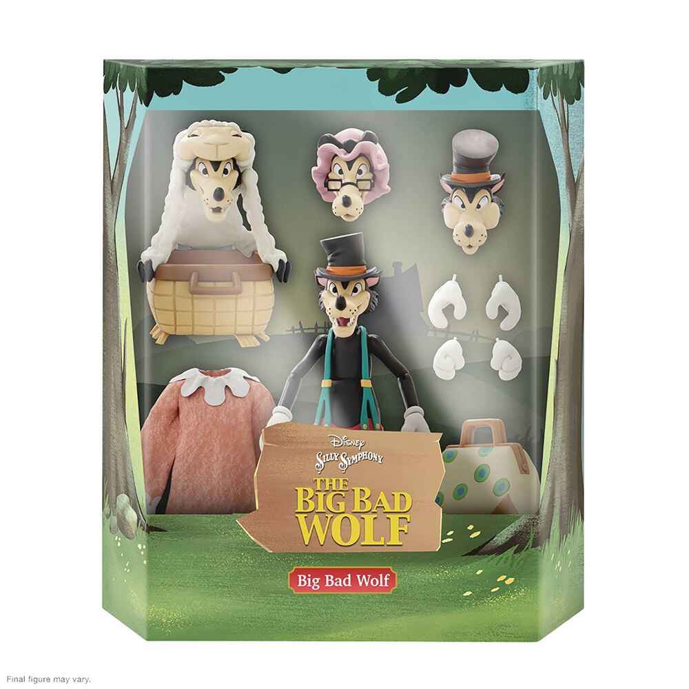 Disney Ultimates Wave 3 Silly Symphony Big Bad Wolf 7 Inch Scale Action Figure