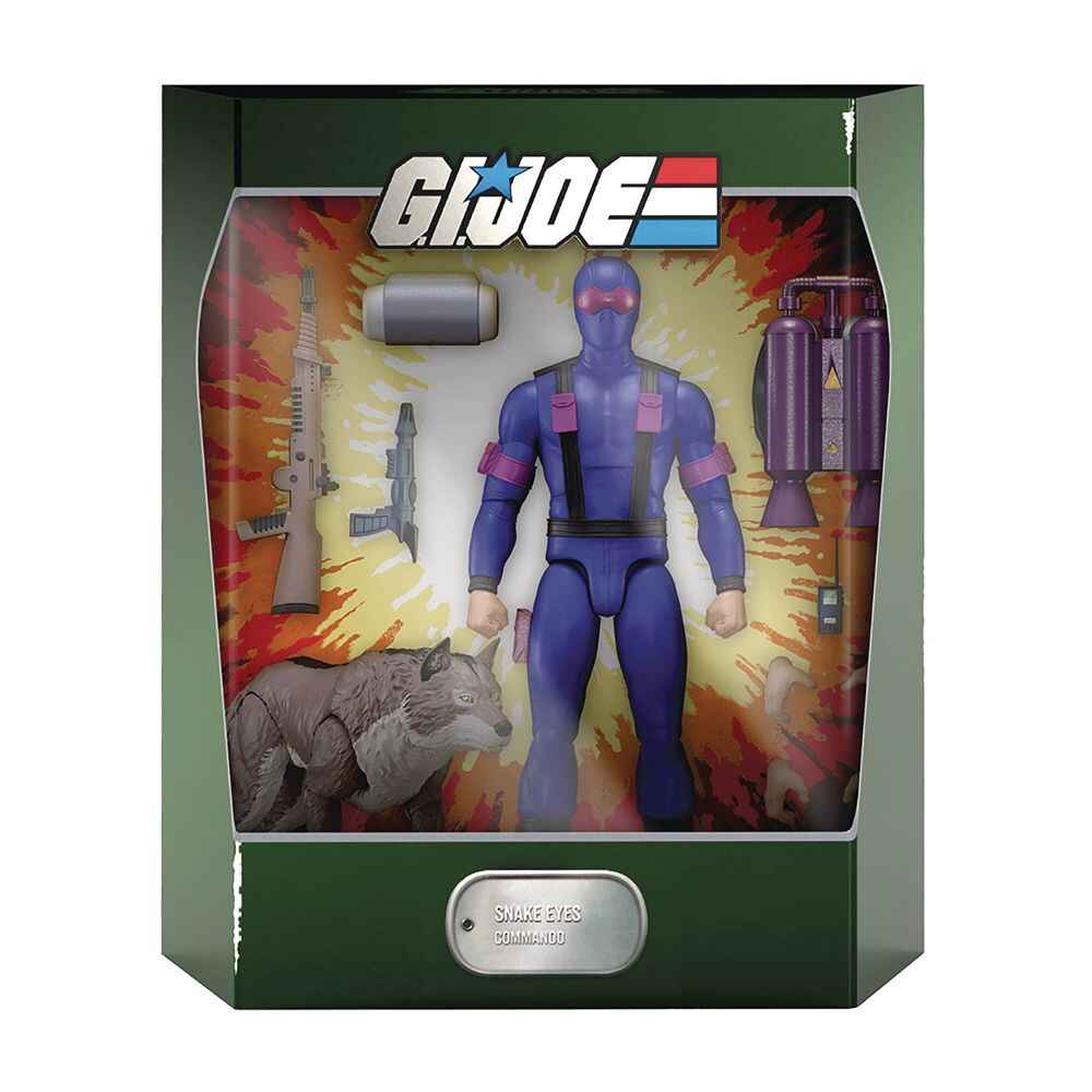 G.I. JOE Ultimates Real American Heroe Snake Eyes 7 Inch Action Figure