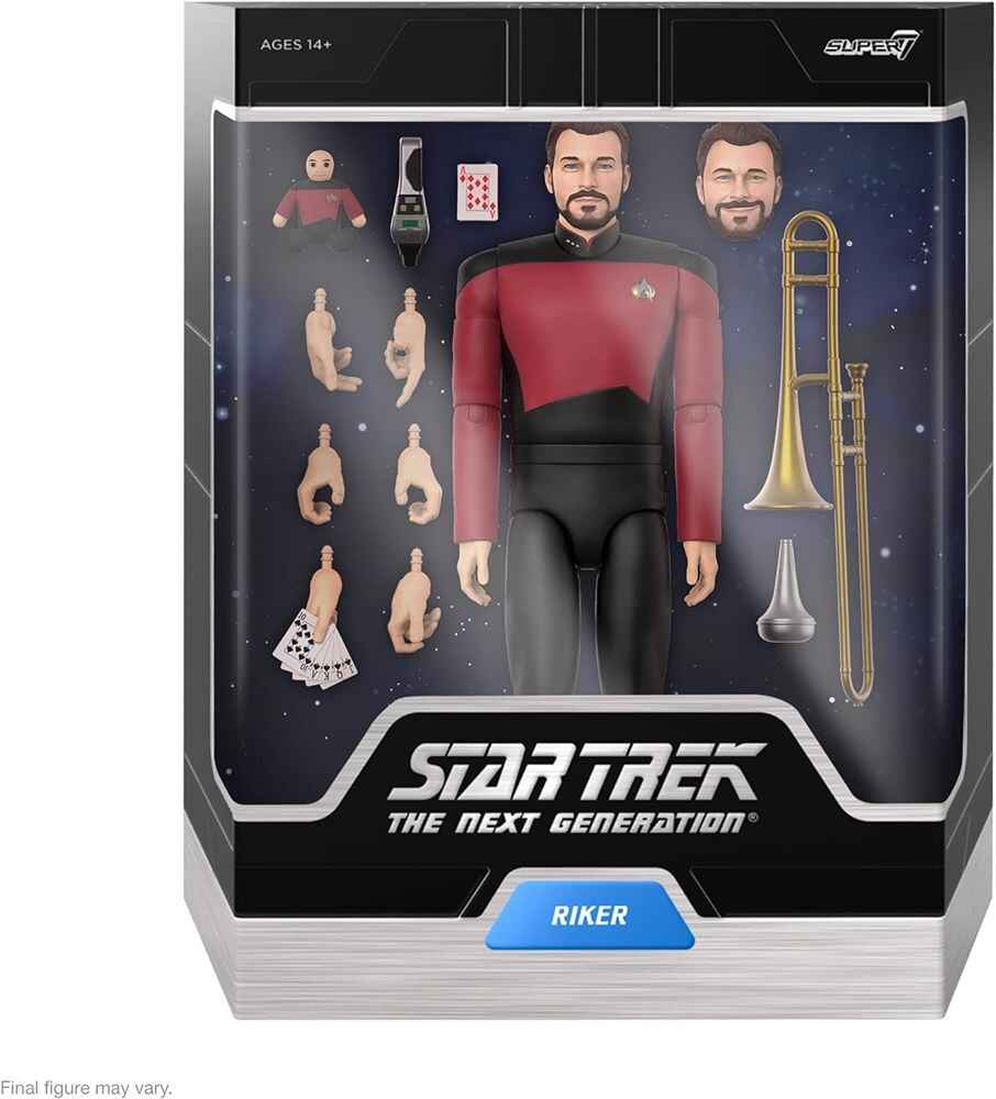 Star Trek The Next Generation Riker 7 Inch Scale Action Figure