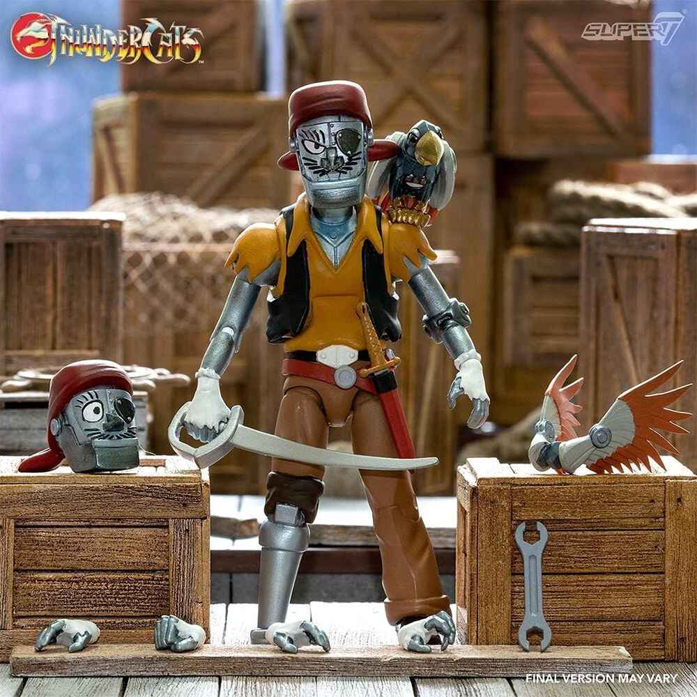 Thundercats Ultimates Captain Cracker Robotic Pirate 7 Inch Scale Action Figure