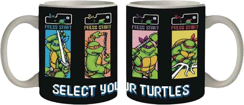 Teenage Mutant Ninja Turtles Arcade Game PX Exclusive 8oz Ceramic Mug