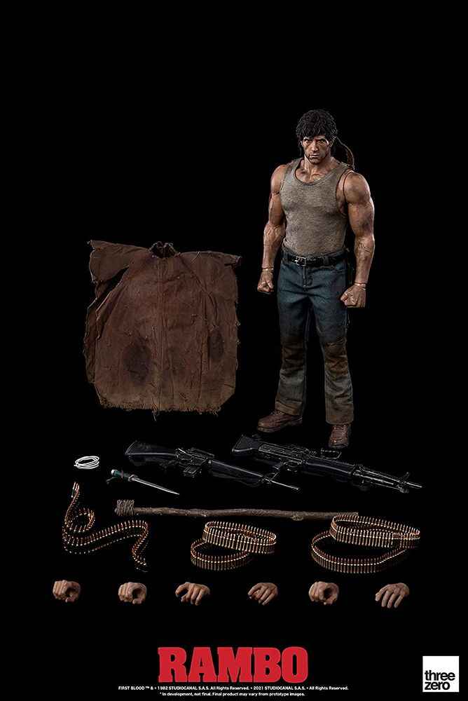 Rambo First Blood: John Rambo 12 Inch 1/6 Scale Action Figure - figurineforall.ca