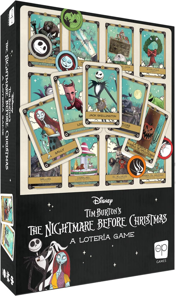Loteria Disney The Nightmare Before Christmas Card Game