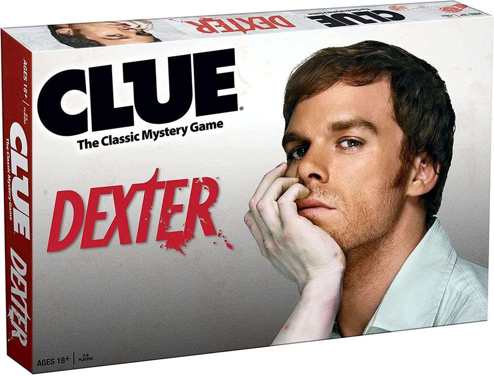 Clue Dexter TV Series Mystery Collectors Edition Board Game - figurineforall.ca