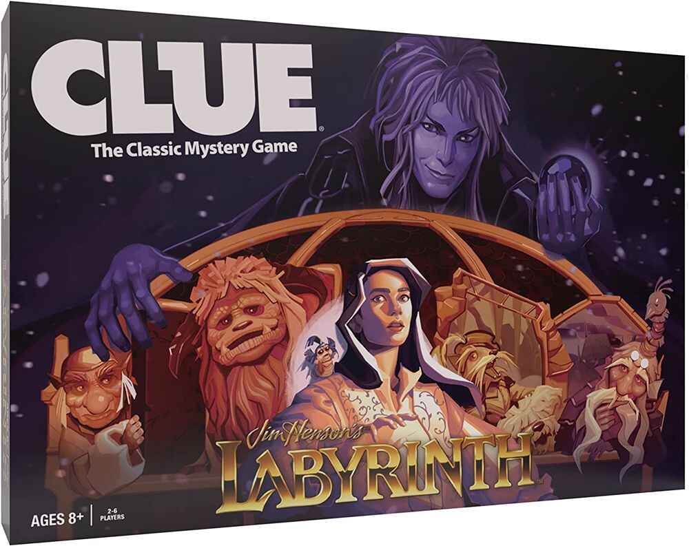 Clue Labyrinth Movie Mystery Classic Game - figurineforall.ca