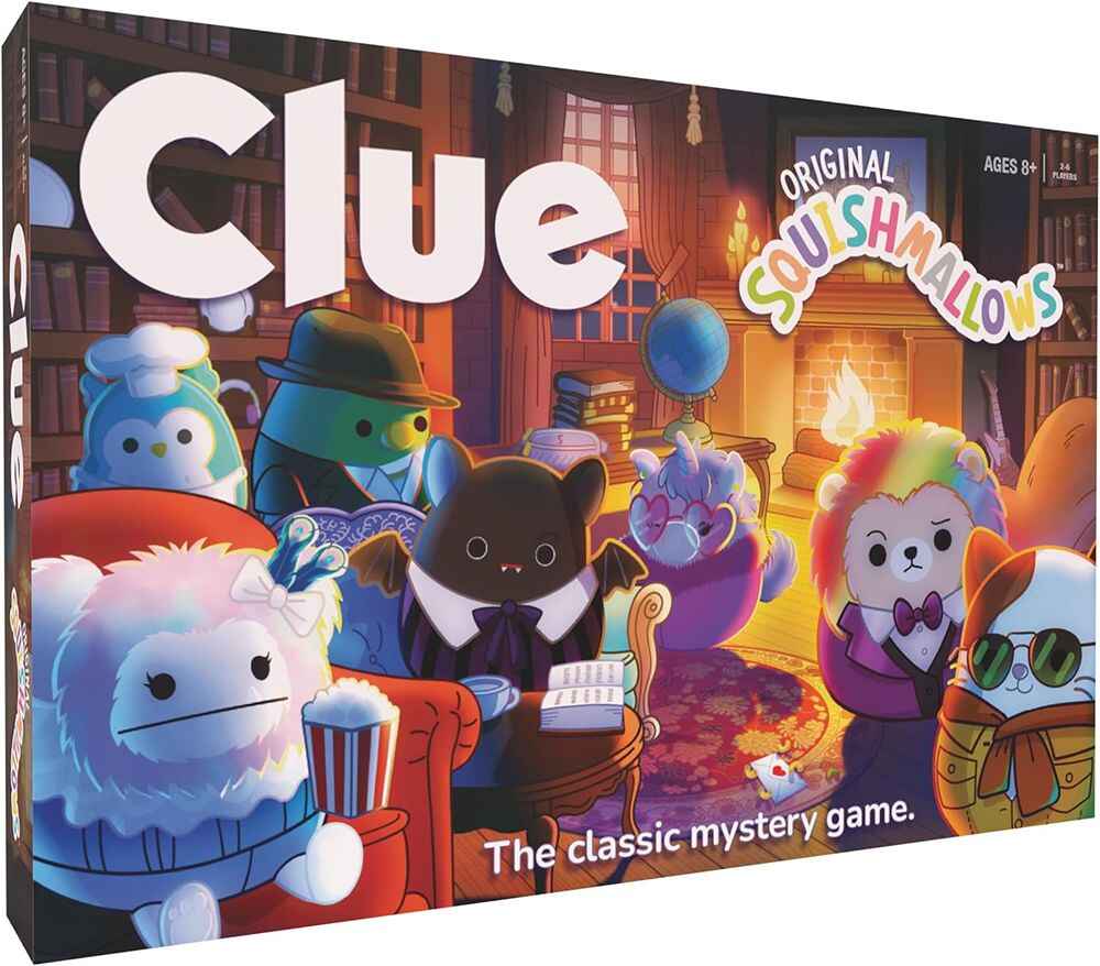 Clue Squishmallows The Classic Mystery Board Game