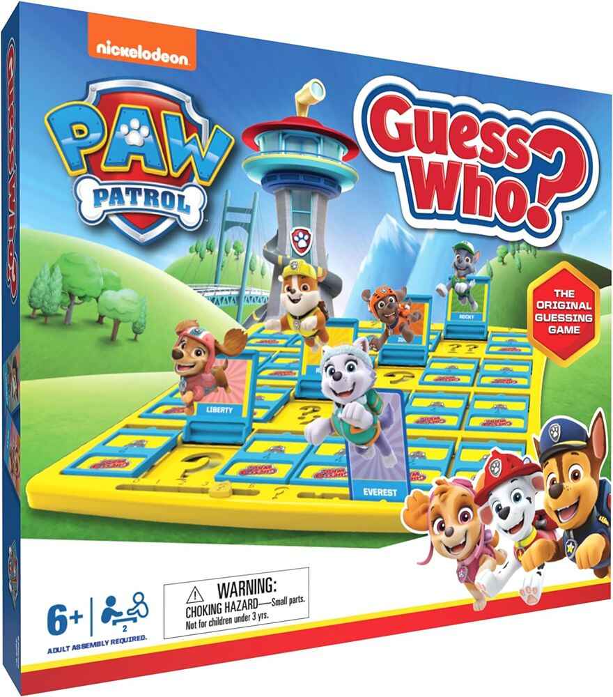 Guess Who Paw Patrol Board Game