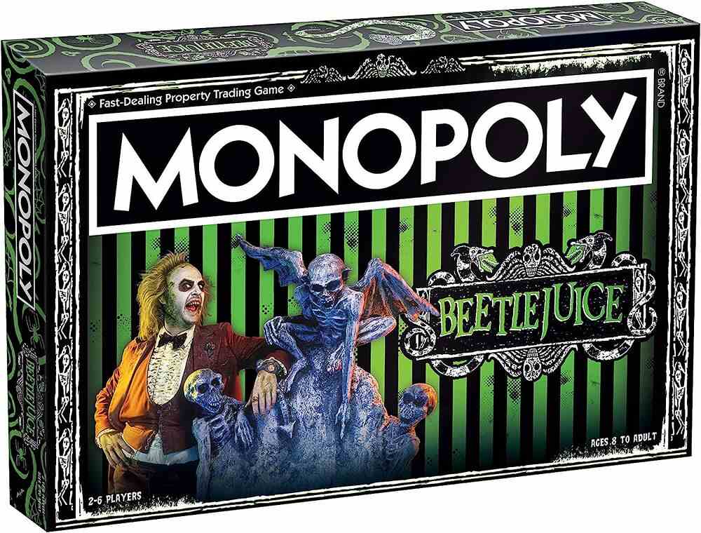 Monopoly Beetlejuice Board Game - figurineforall.ca