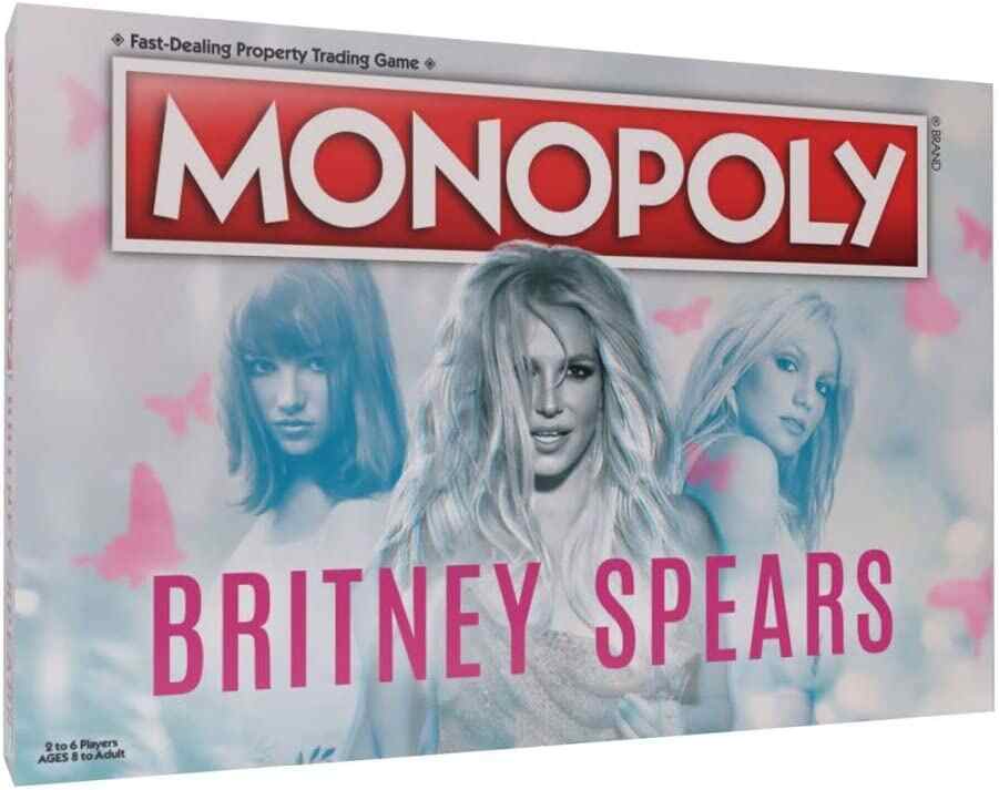 Monopoly Britney Spears Music Collectors Edition Board Game - figurineforall.ca