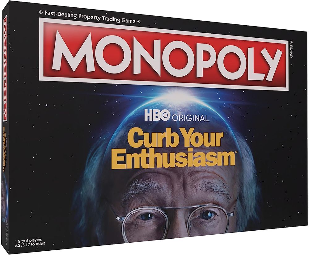 Monopoly Curb Your Enthusiasm HBO Comedy Series Board Game - figurineforall.ca
