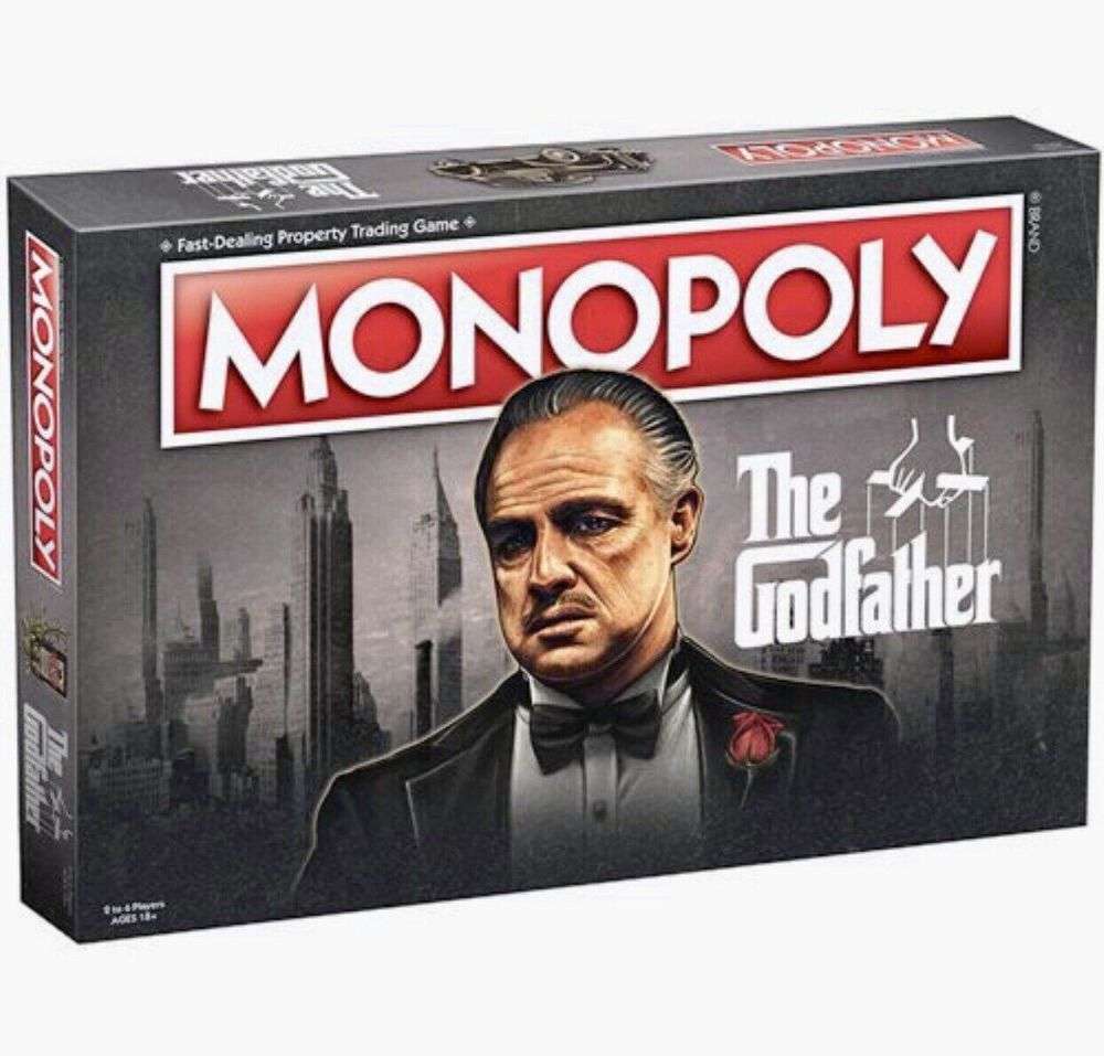 Monopoly The Godfather (2022) Collectors Edition Board Game - figurineforall.com