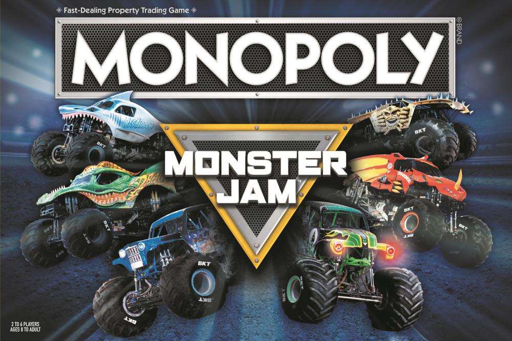 Monopoly Monster Jam Edition Board Game - figurineforall.ca