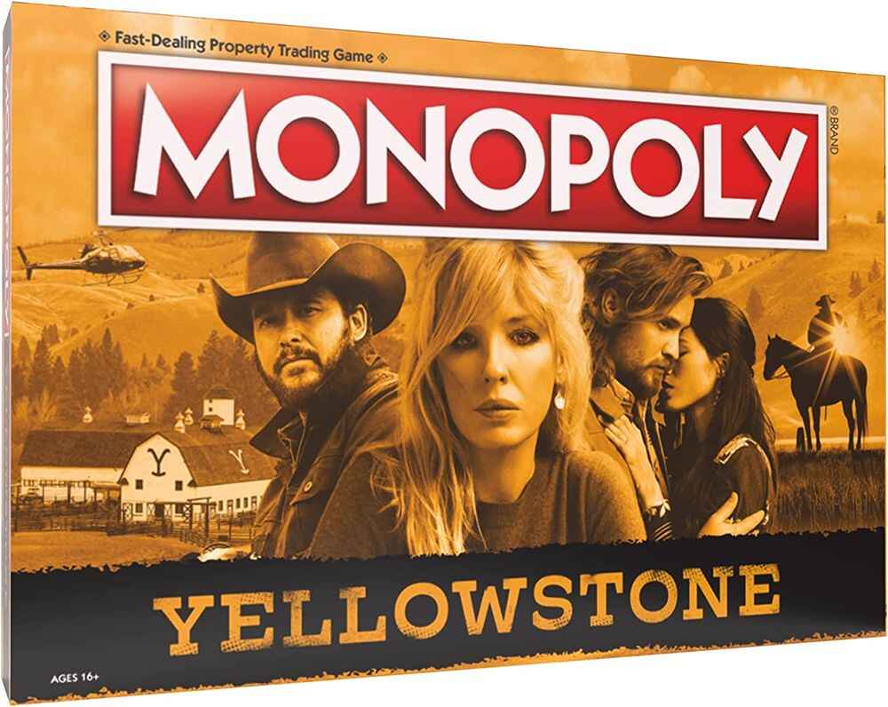Monopoly Yellowstone TV Show Collectors Edition Board Game - figurineforall.ca