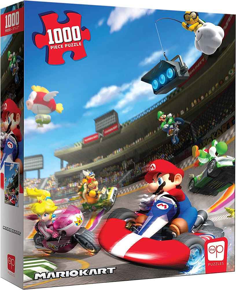 Puzzle 1000 Pieces - Super Mario Mario Kart Jigsaw Puzzle - figurineforall.ca