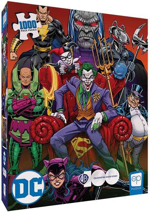 Puzzle 1000 Pieces - DC Villains Forever Evil Jigsaw Puzzle DC Comics - figurineforall.ca